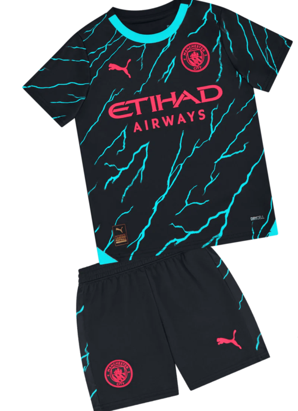 Manchester City Third Kit 23/24 - Kids