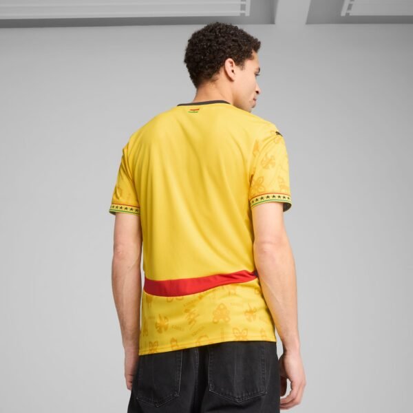Ghana 2025 Away Jersey Men_ Pelé Yellow-PUMA Black_(3)