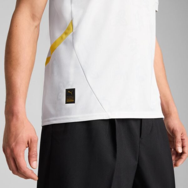 Ghana 2025 Home Jersey Men_ PUMA White-Pelé Yellow_(1)