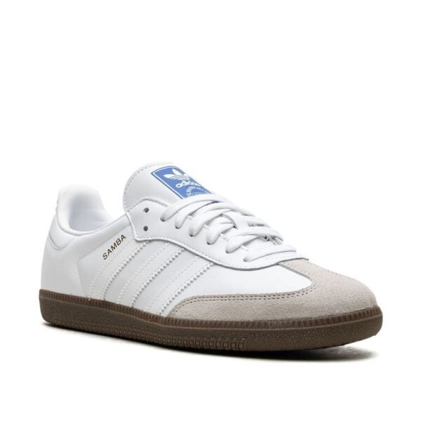 Adidas Samba Cloud White Blue Gum - Image 2