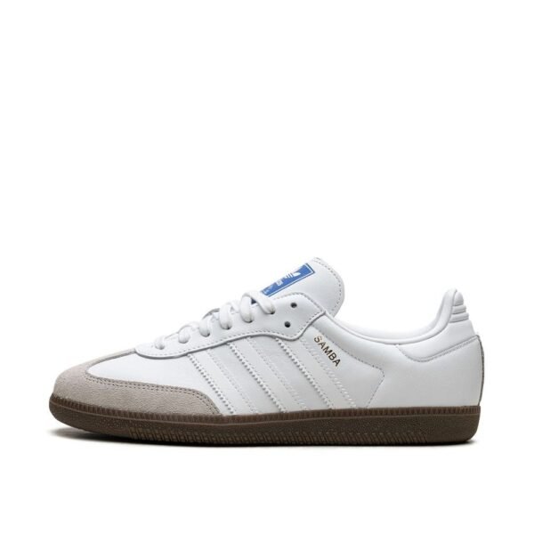 Adidas Samba Cloud White Blue Gum - Image 5