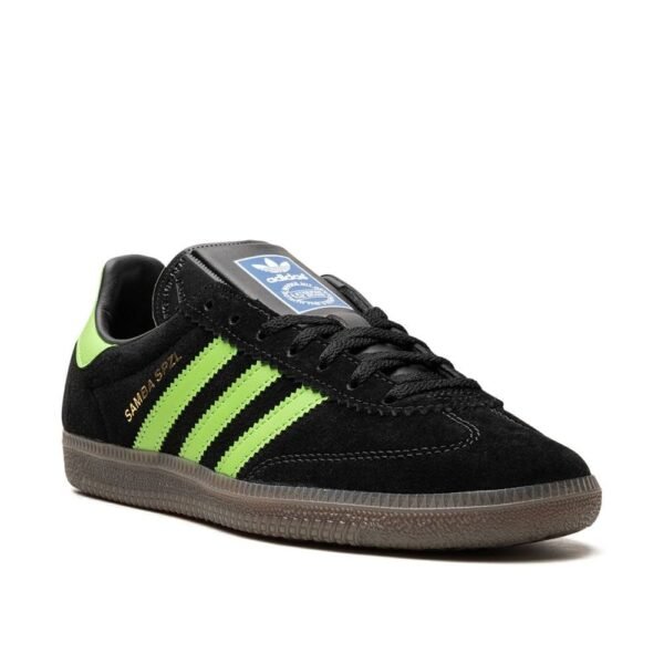 Adidas Samba Deco SPZL Core Black Lucid Lime - Image 2