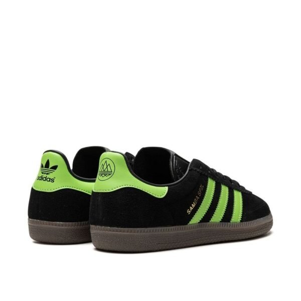 Adidas Samba Deco SPZL Core Black Lucid Lime - Image 3