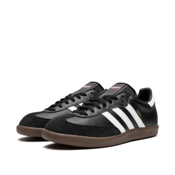 Adidas Samba Leather Black White - Image 3