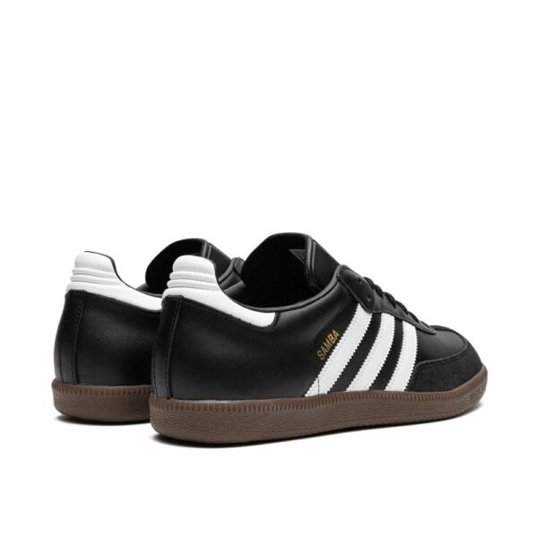 Adidas Samba Leather Black White - Image 4