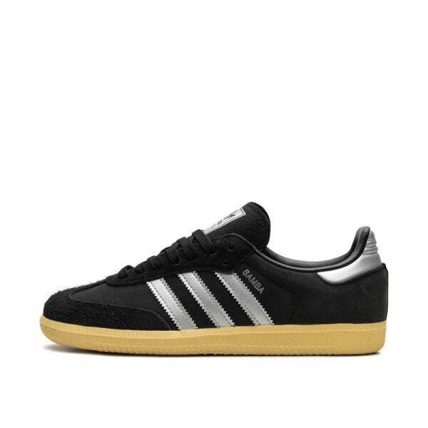 Adidas Samba OG Core Black Matte Silver - Image 4