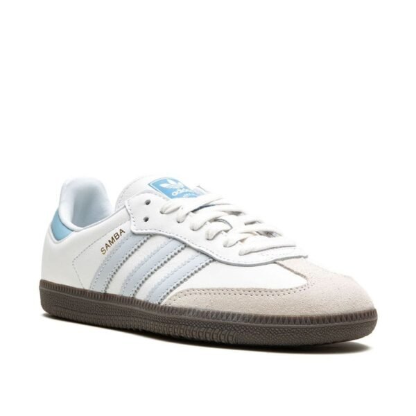 Adidas Samba OG Core White Halo Blue - Image 2