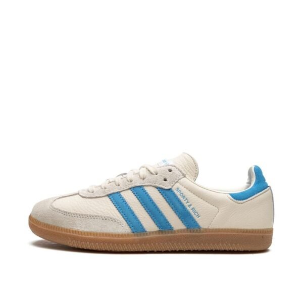 Adidas Samba OG Sporty & Rich Beige Blue - Image 3
