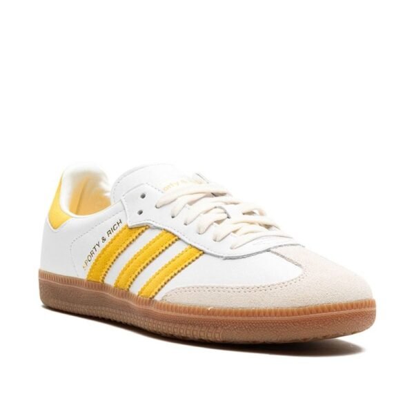 Adidas Samba OG Sporty & Rich White Bold Gold - Image 2