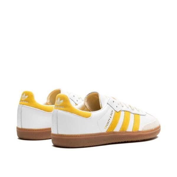 Adidas Samba OG Sporty & Rich White Bold Gold - Image 3