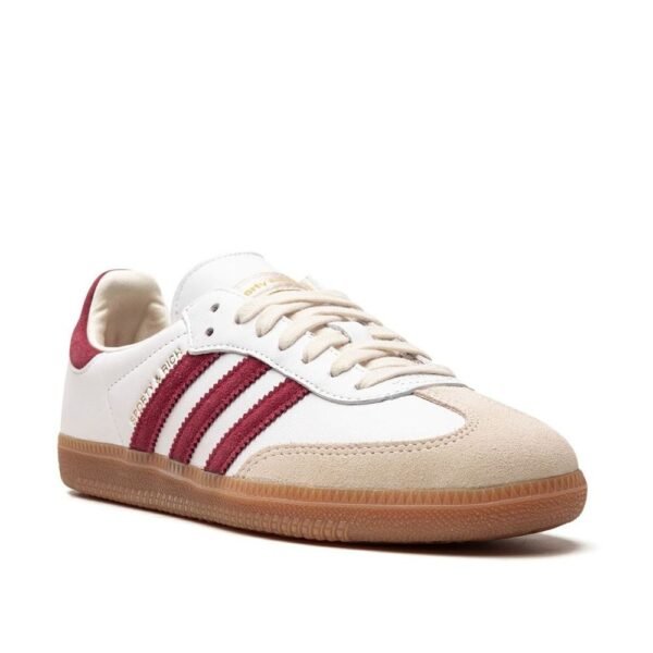 Adidas Samba OG Sporty & Rich White Core Burgundy - Image 2