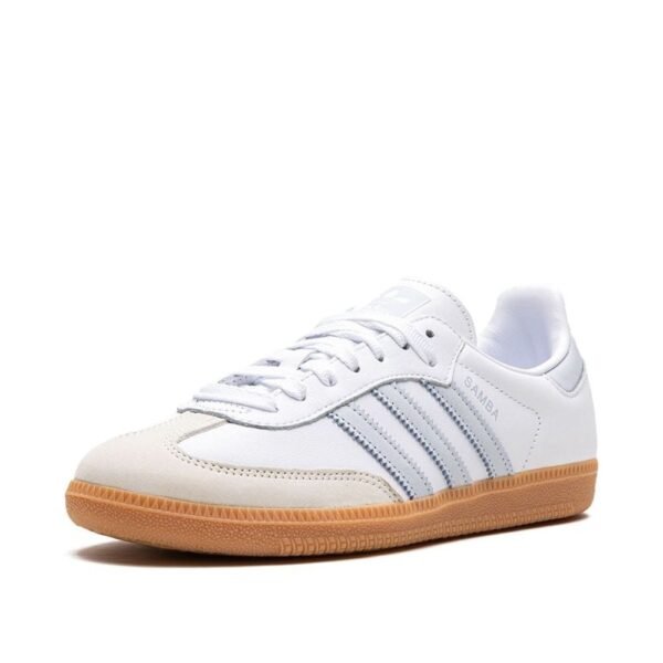 Adidas Samba OG White Halo Blue Gum - Image 2
