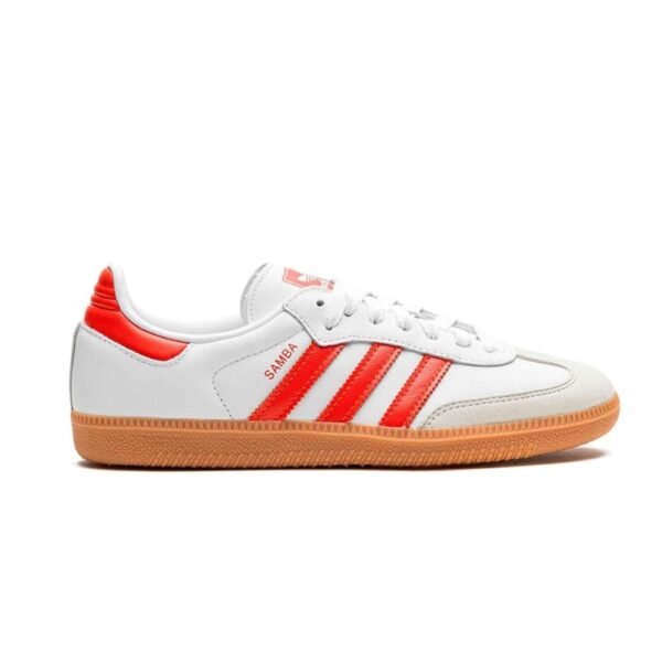 Adidas Samba OG White Solar Red