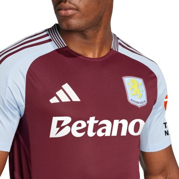 Aston Villa Adidas Home Authentic Shirt 2024-25(4)