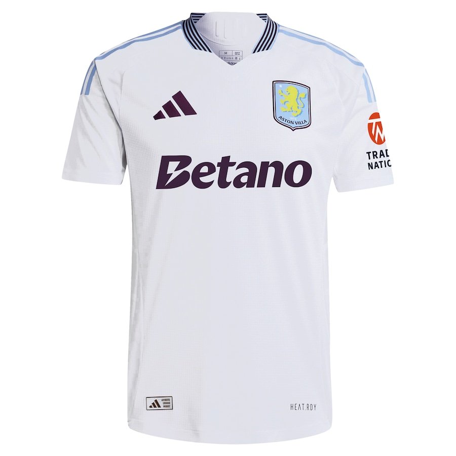 Aston Villa adidas Away Authentic Shirt 2024-25