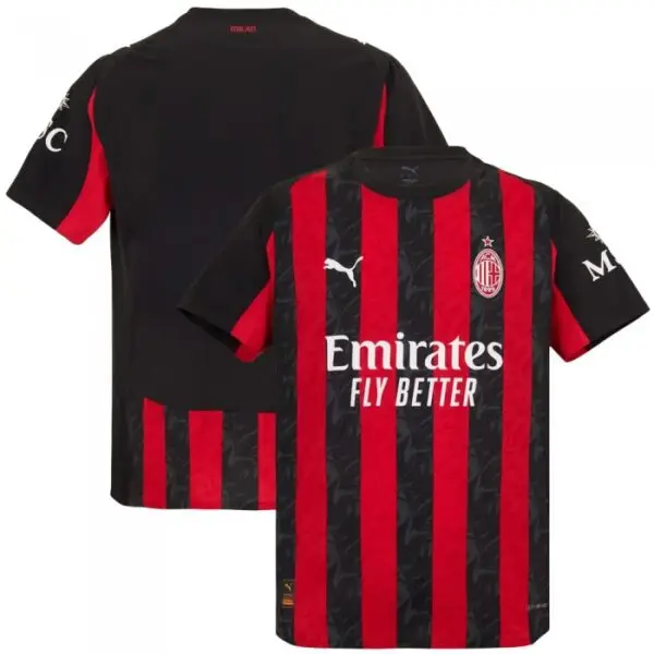 AC Milan Soccer Jersey 25 26 front & back