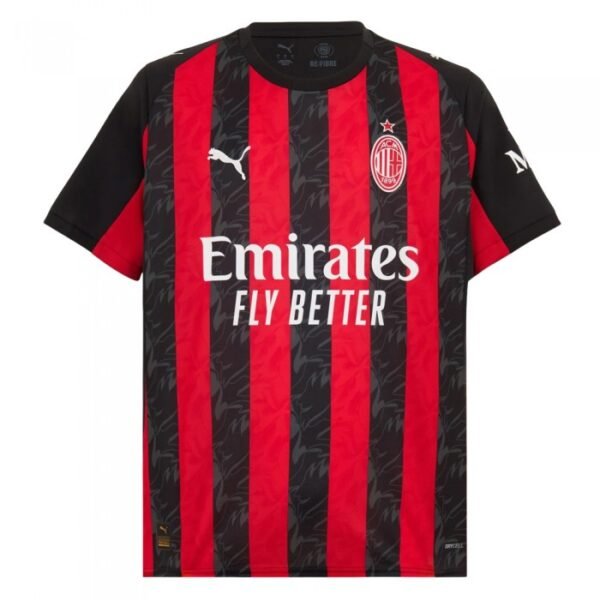 AC Milan Soccer Jersey fan version 25 26 home front