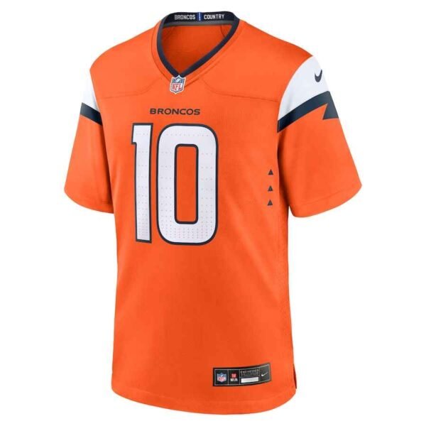bo nix jersey orange front