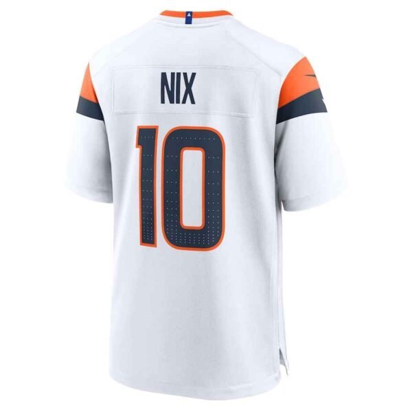 bo nix jersey white back