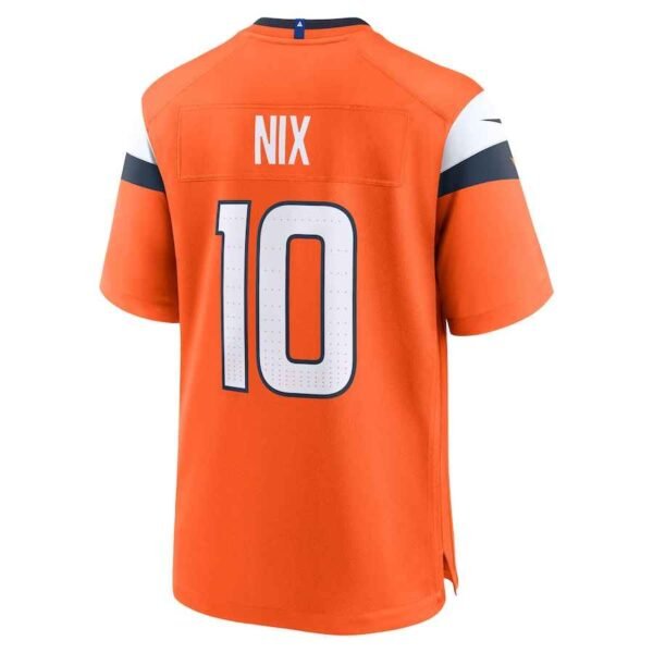 bo nix jersey orange back