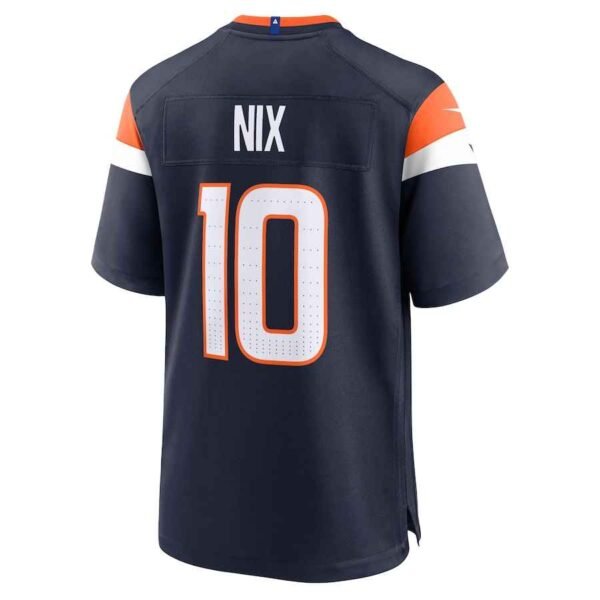 bo nix jersey blue back