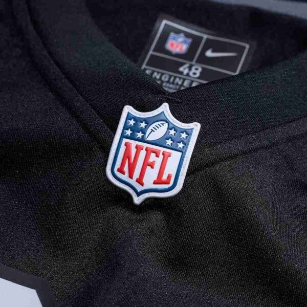 Brock Bowers jersey black nfl logo