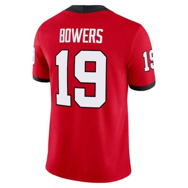 Brock Bowers jersey red back