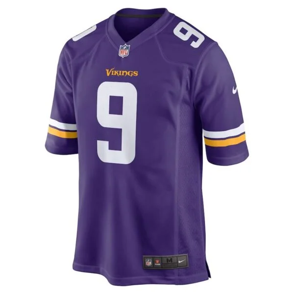 JJ McCarthy Jersey purple front