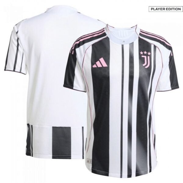 Juventus Jersey Home 2526 front & back