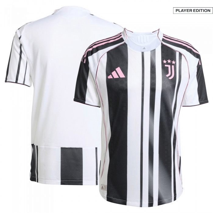 Juventus Jersey Home 2526 front & back