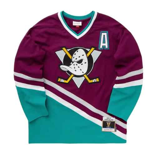 mighty ducks hockey jersey