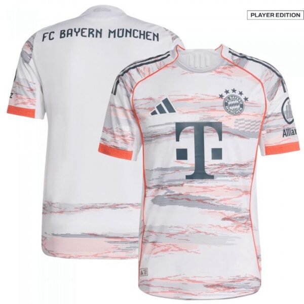 bayern munich away jersey 2526 front & back