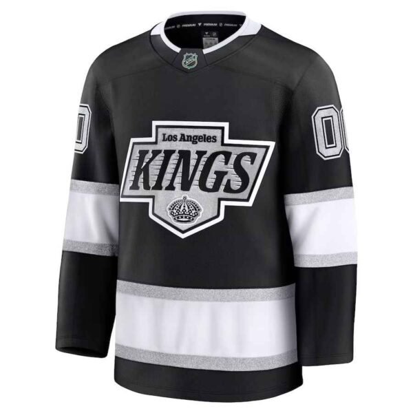 la kings jersey black
