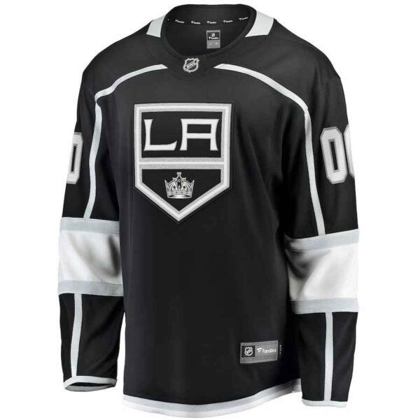 la kings jersey black