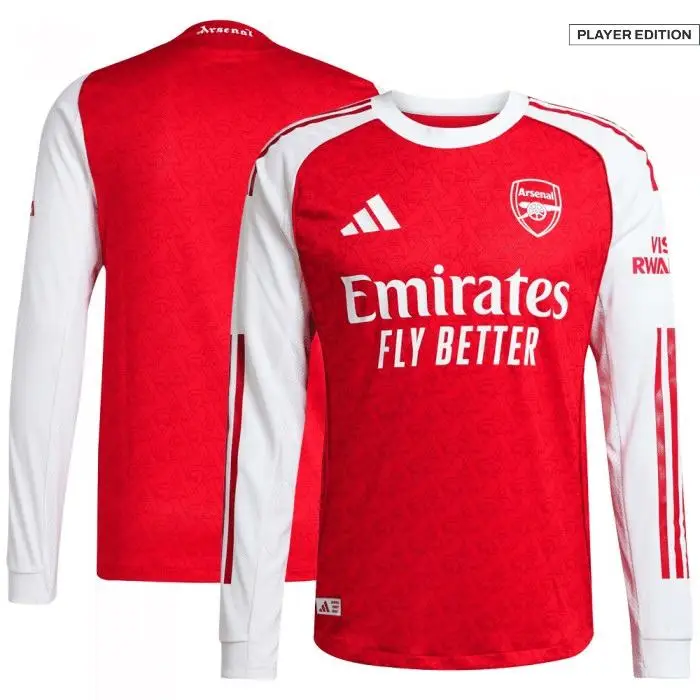 Arsenal 2526 home jersey front & back