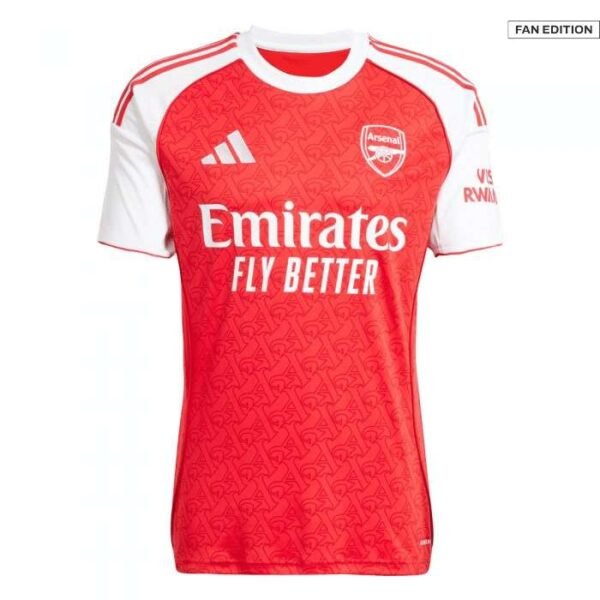 Arsenal red kit Home 25-26 front