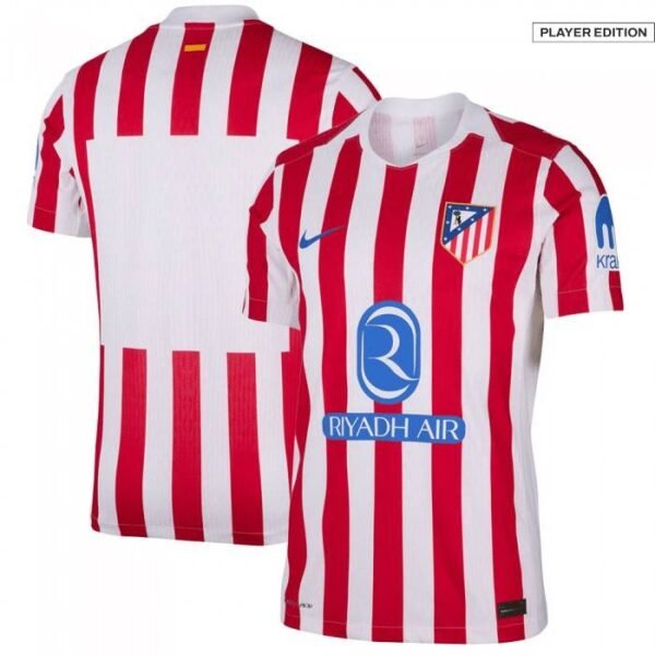 Atletico Madrid Kit​ Home 25-26 front & back