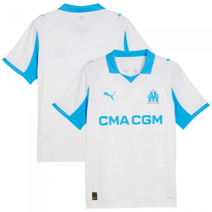 Olympique Marseille Jersey home 25-26 front & back