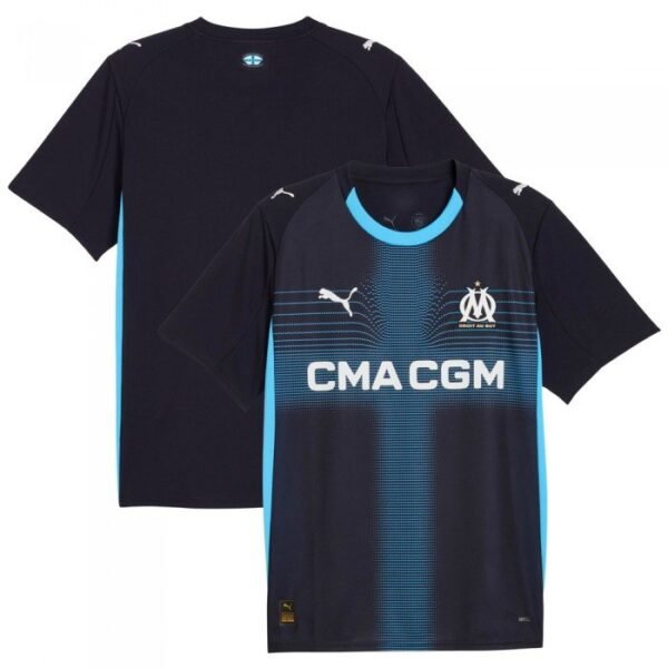 Olympique de Marseille jersey 25-26 front & back