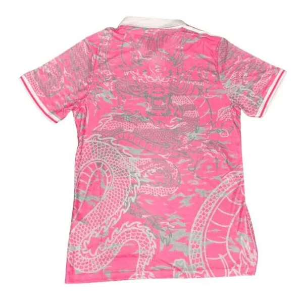 Real Madrid Dragon Jersey Pink back