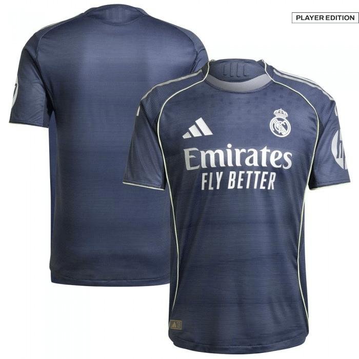 Real Madrid New Kit Away 25-26 front & back