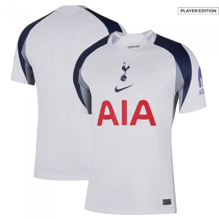 Tottenham Soccer Jersey​ Home 25-26 front & back