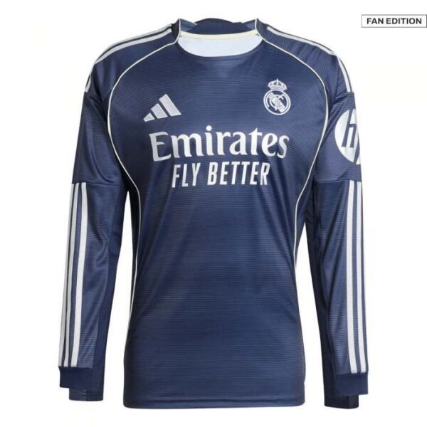 real madrid kit LS 25-26 front