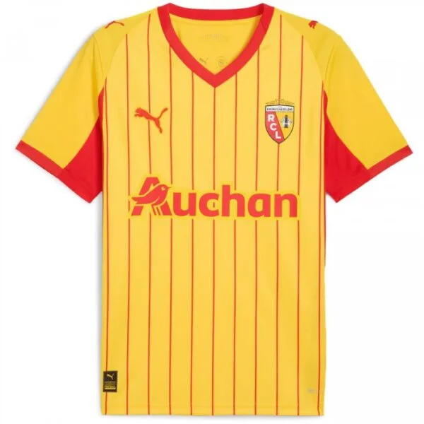 RC Lens jersey Home 25-26 front