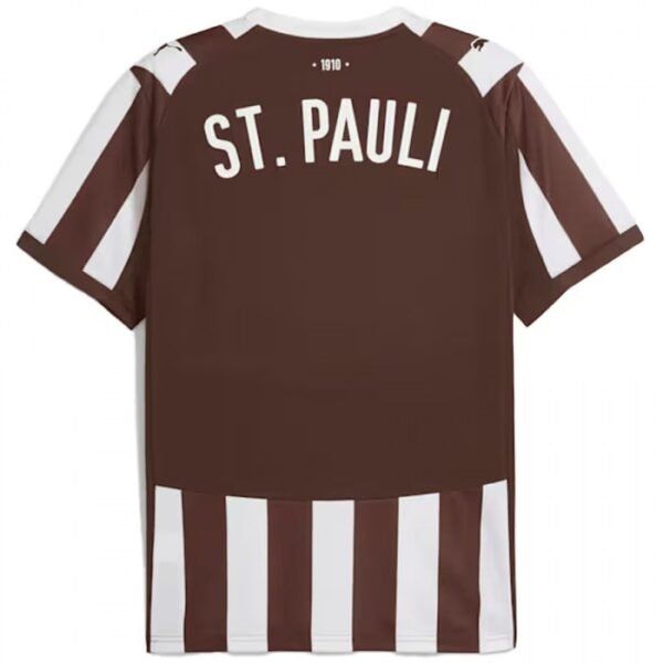 St Pauli jersey home 25-26 back